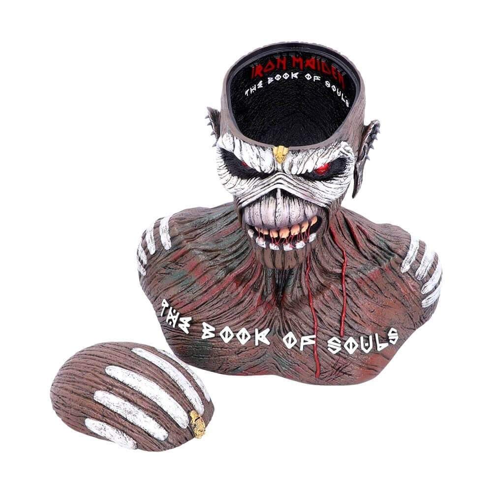 Nemesis Now Officially Licensed Iron Maiden Book of Souls Bust Box, Brown, 26cm (Large)