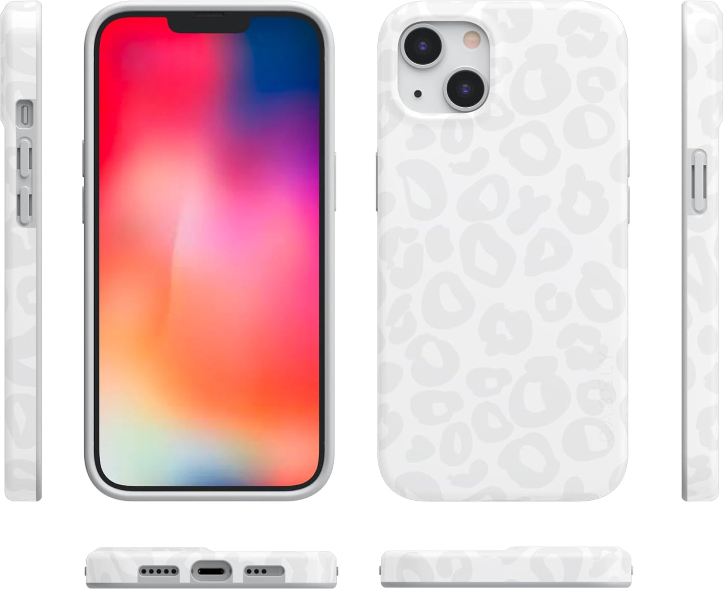 Casely iPhone 13 Case | Field of Flowers | Pastel Floral | Compatible with MagSafe | Classic Ultra Slim Design