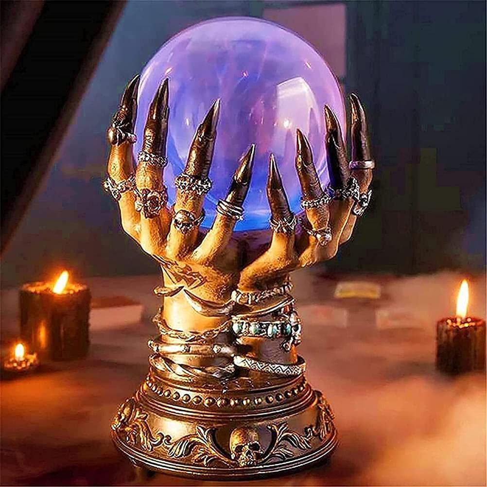 Dan&Dre Halloween Witch Celestial Flashing Crystal Ball for Decoration