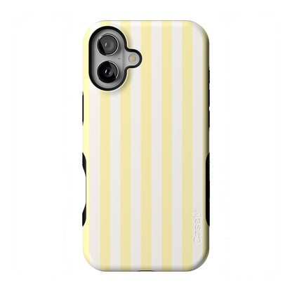 Casely iPhone 16 Case | Nantucket Cottage | Blue Hydrangea | Compatible with MagSafe | Bold Protective Design