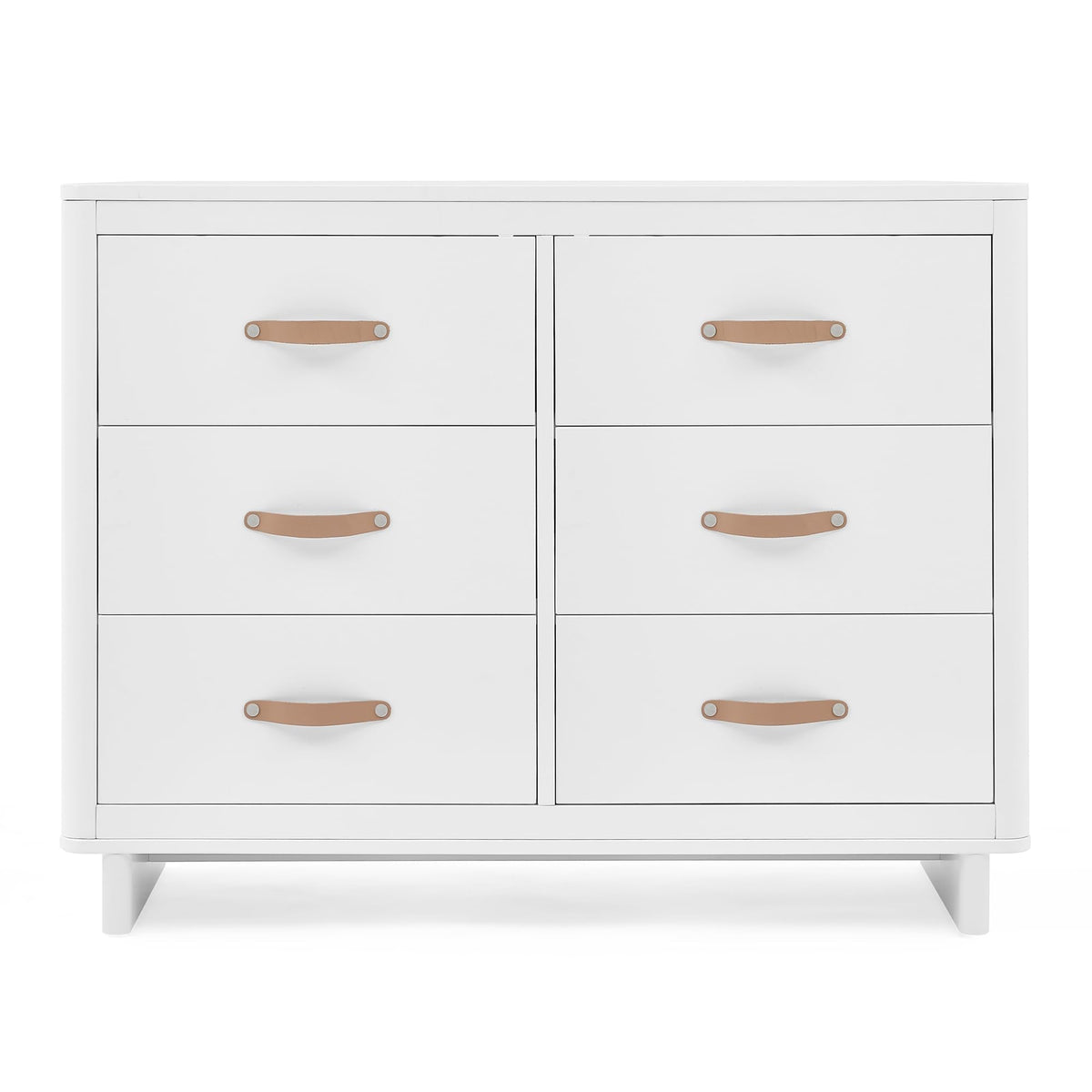 babyGap Skye 6 Drawer Dresser with Interlocking Drawers by Delta Children - Greenguard Gold Certified, Bianca White
