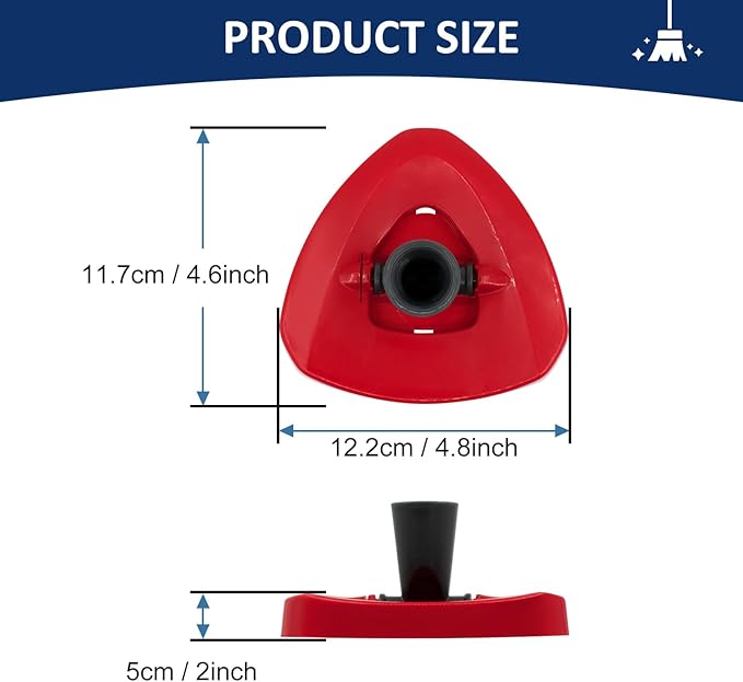 Spin Mop Replacement Head Base Compatible