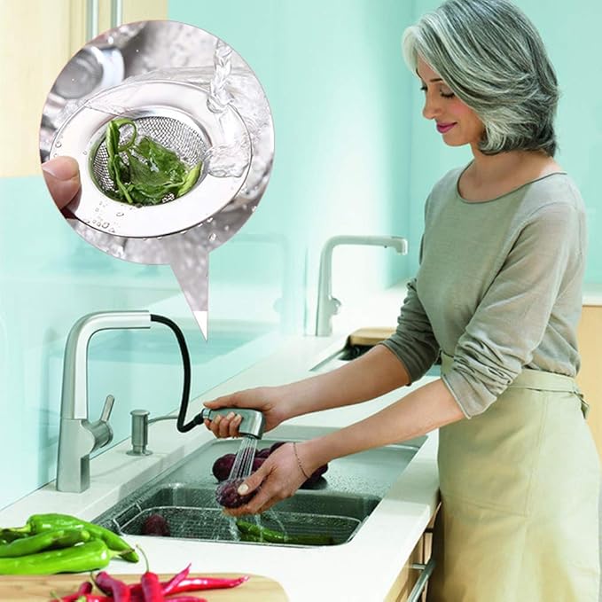 Kitchen Sink Strainer Stainless Steel Sink Strainer