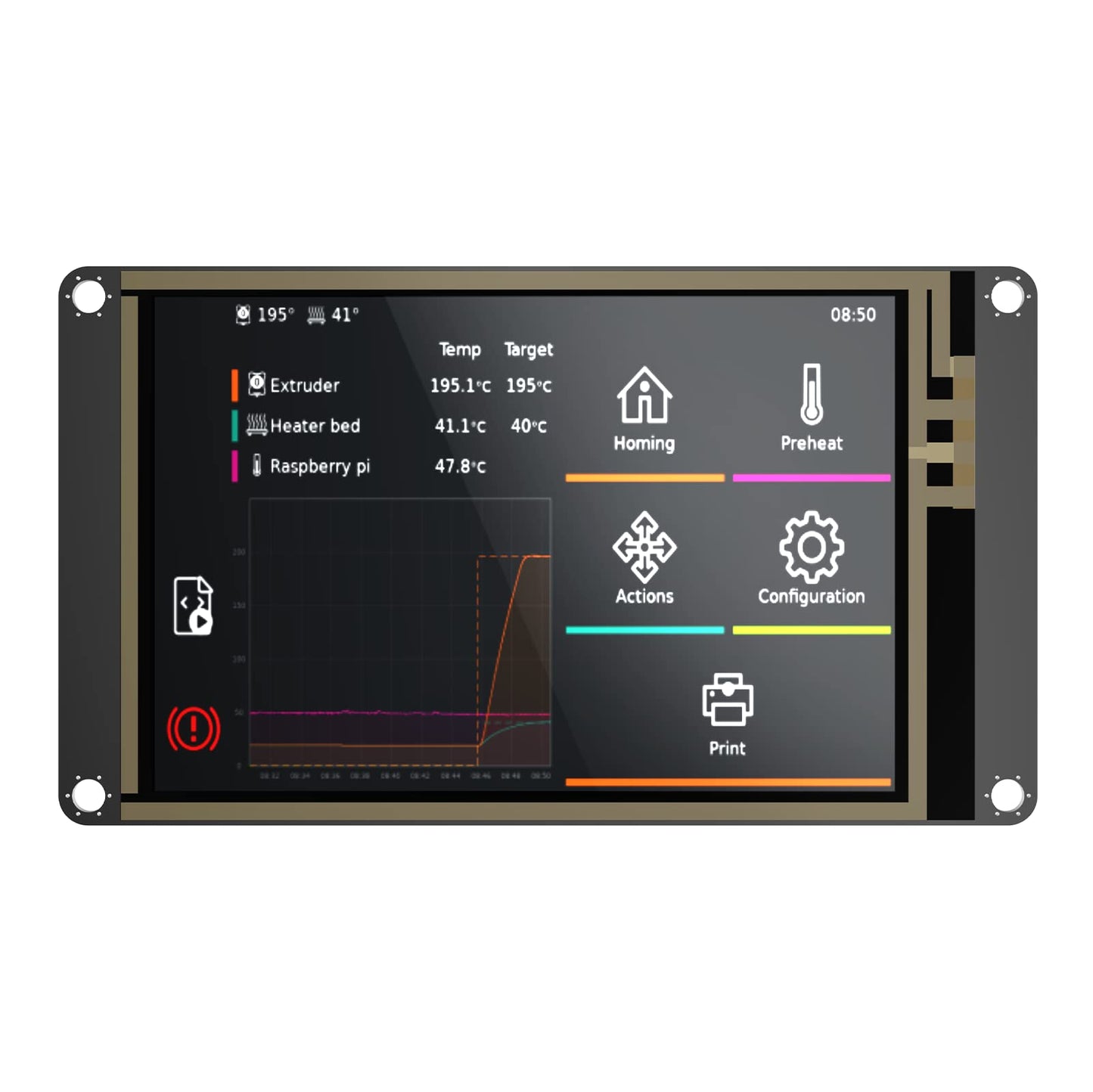 BIGTREETECH TFT35 SPI V2.1 Graphic Smart Display Compatible with BTT Manta M8P/M4P/M5P, Manta E3EZ Control Board + CB1 Support with Klipper Firmware DIY Upgrade 3D Printer