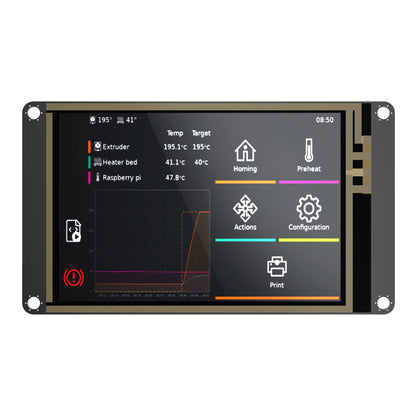 BIGTREETECH TFT35 SPI V2.1 Graphic Smart Display Compatible with BTT Manta M8P/M4P/M5P, Manta E3EZ Control Board + CB1 Support with Klipper Firmware DIY Upgrade 3D Printer