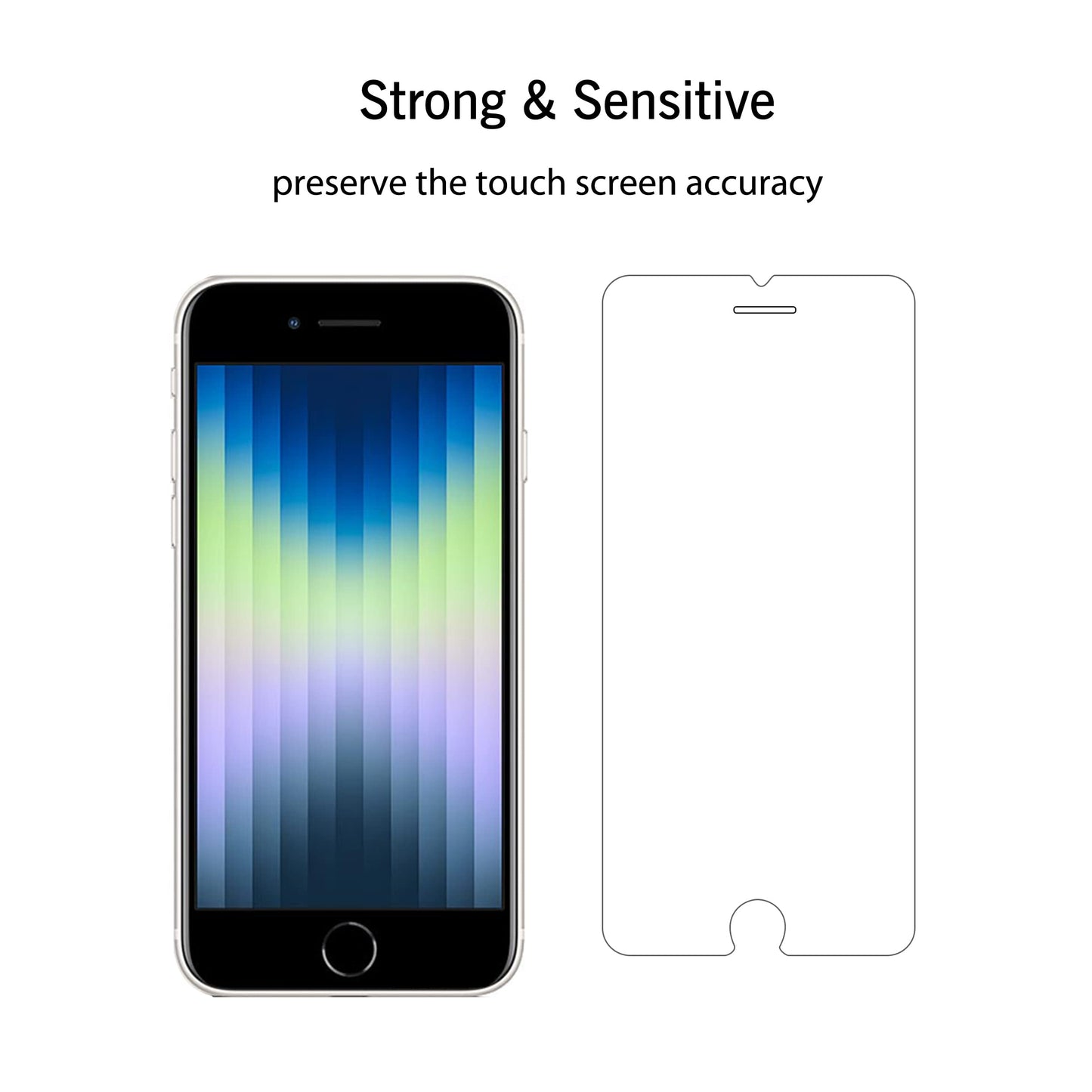 Ailun Screen Protector for iPhone 16 / iPhone 15 / iPhone 15 Pro [6.1 Inch] Display 3 Pack Tempered Glass, Dynamic Island Compatible, Case Friendly [Not for iPhone 16 Pro 6.3 Inch].