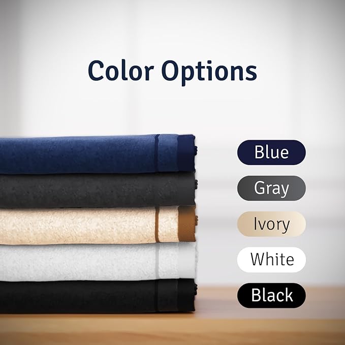 Creative Scents Cotton Fingertip Towels Set Blue