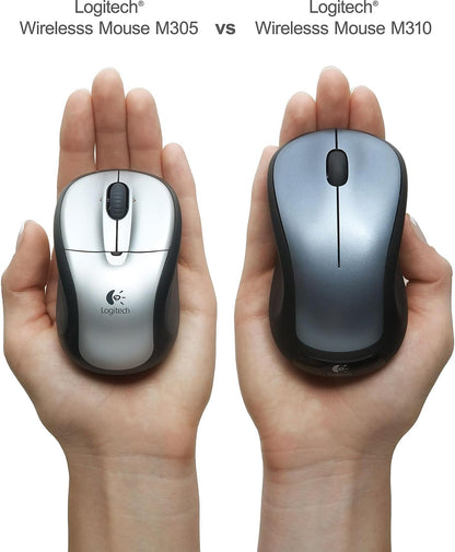 Logitech M310 Wireless Mouse, Silver