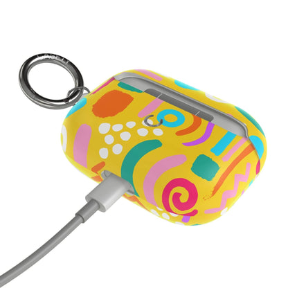 Casely Case Compatible with AirPods Pro 1 | Black AirPods | Compatible Only with AirPods Pro 1