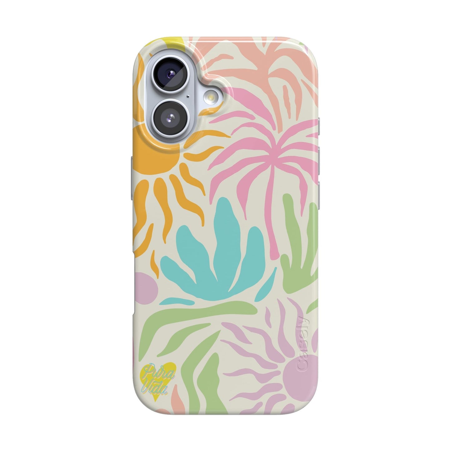 Casely iPhone 17 Case | Blue Stripes | Sunday Best | Compatible with MagSafe | Classic Ultra Slim Design