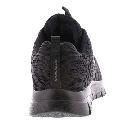 Skechers Women's Graceful Get Connected Sneaker, Black Mesh Trim, 6 UK