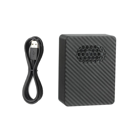 Airaevce JDM Melody Box, Car Startup Sound Box with Carbon Fiber Housin Custom Audio Upload, Automatic Playback Compact Design Personalized Gift for Car Enthusiasts