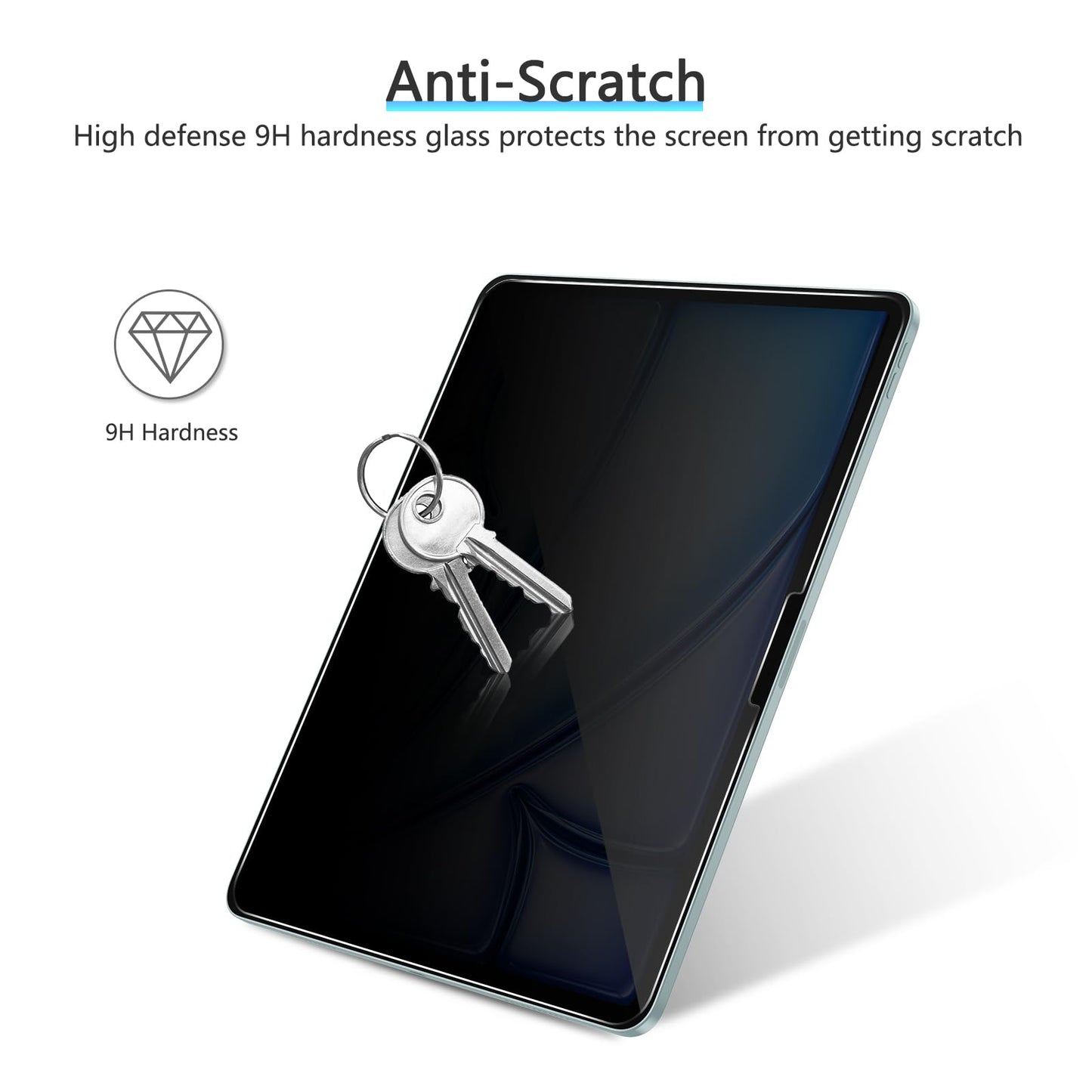 OMOTON Screen Protector for iPad Air 5th 4th Generation (Air 5/4, 10.9 Inch, 2022/2020) iPad Pro 11 Inch (2022/2021/2020/2019) Tablet - Tempered Glass, Case Friendly, Apple Pencil Compatible, 2 Pack