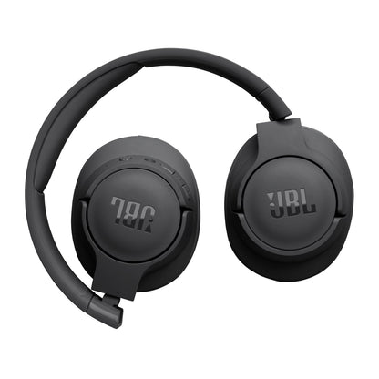 JBL Tune 720 BT Wireless Over-Ear Headphones with JBL Pure Bass Sound, Bluetooth 5.3, Hands-Free Calls, Audio Cable and 76-Hour Battery Life, Black