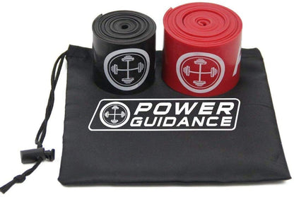 POWER GUIDANCE Muscle Floss Bands - Compression Bands - Mobility & Recovery Bands - for Improving Movement, Increasing Circulation & Reducing Soreness