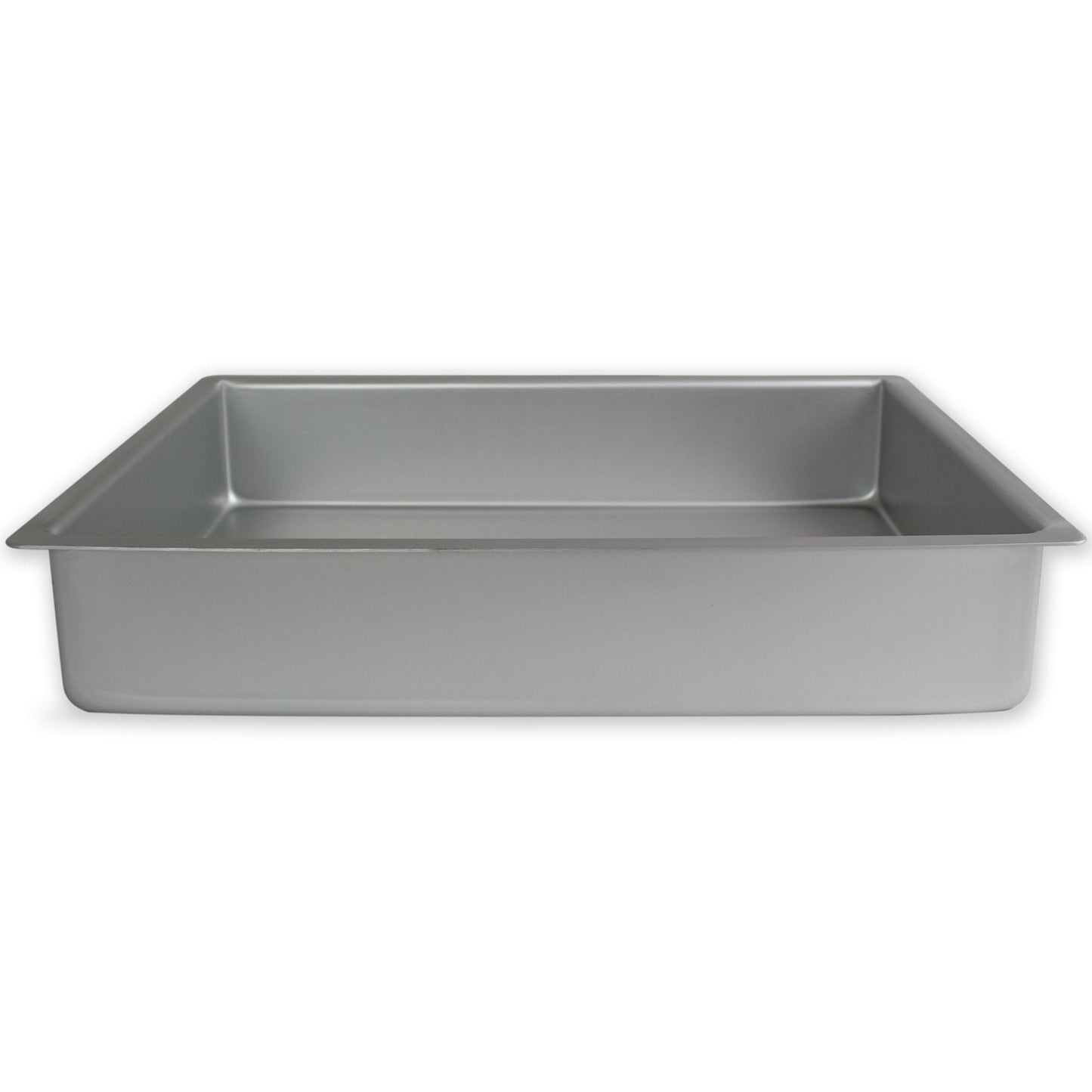 PME OBL09132 Carbon Steel Non-Stick 6 Large Cup Muffin Pan 9 x 13-inch, Aluminium, Silver