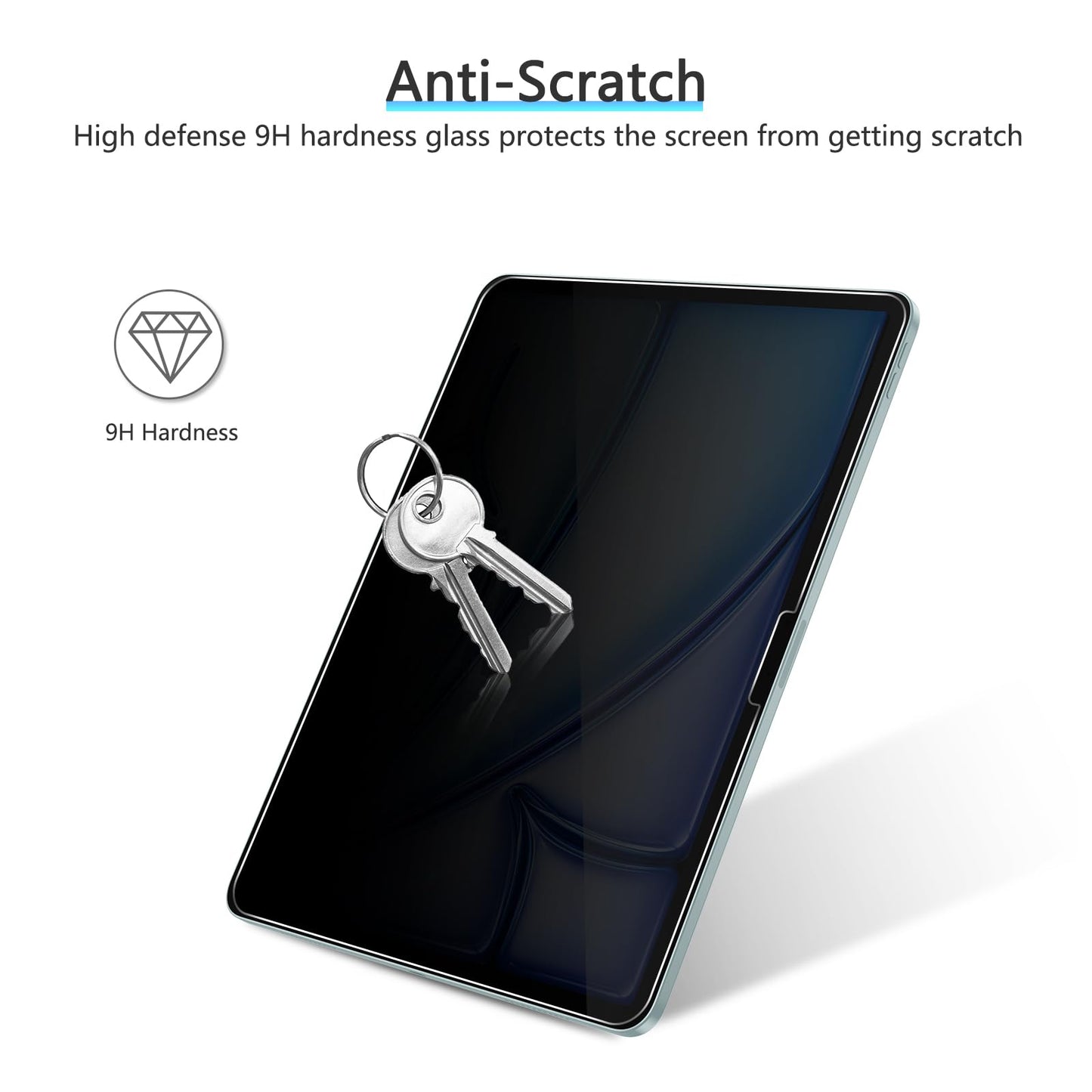 OMOTON Screen Protector for iPad Air 5th 4th Generation (Air 5/4, 10.9 Inch, 2022/2020) iPad Pro 11 Inch (2022/2021/2020/2019) Tablet - Tempered Glass, Case Friendly, Apple Pencil Compatible, 2 Pack