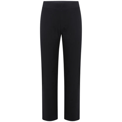 UC Ex Marks & Spencer Ladies Cotton Rich Straight Leg Yoga Joggers Womens Sport Jogging Bottoms Gym Clothes Tracksuit Casual Fitness Outdoor Plus Size Running Pants (Black, 18 (30" Regular))