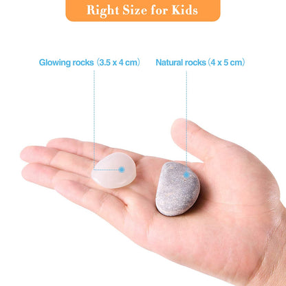 Lekebaby Rock Painting Kit, Arts and Crafts for Kids, Creative Toys & Gifts & Presents for Boys Girls Age 3-12 Year Old