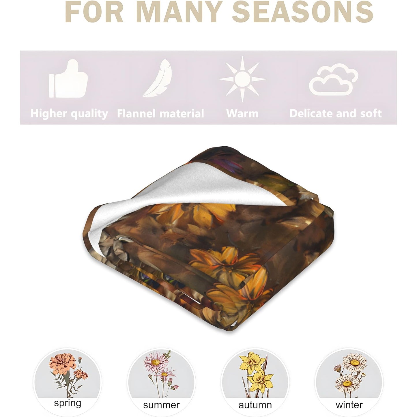 Rooster and Hen Pattern Throw Blanket for Boys Girls Kids Adults, Cozy Farm Animal Chicken Theme Flannel Blankets Gifts for Camping, Bedroom, Couch, Room Home Decor, 50"x60"