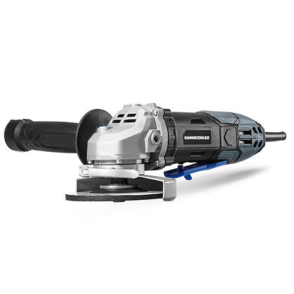 Hammerhead 6-Amp 4-1/2 Inch Angle Grinder with 3 pcs Grinding Wheel – HAAG060