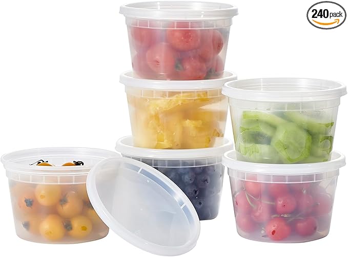 Plastic Deli Food Storage Containers