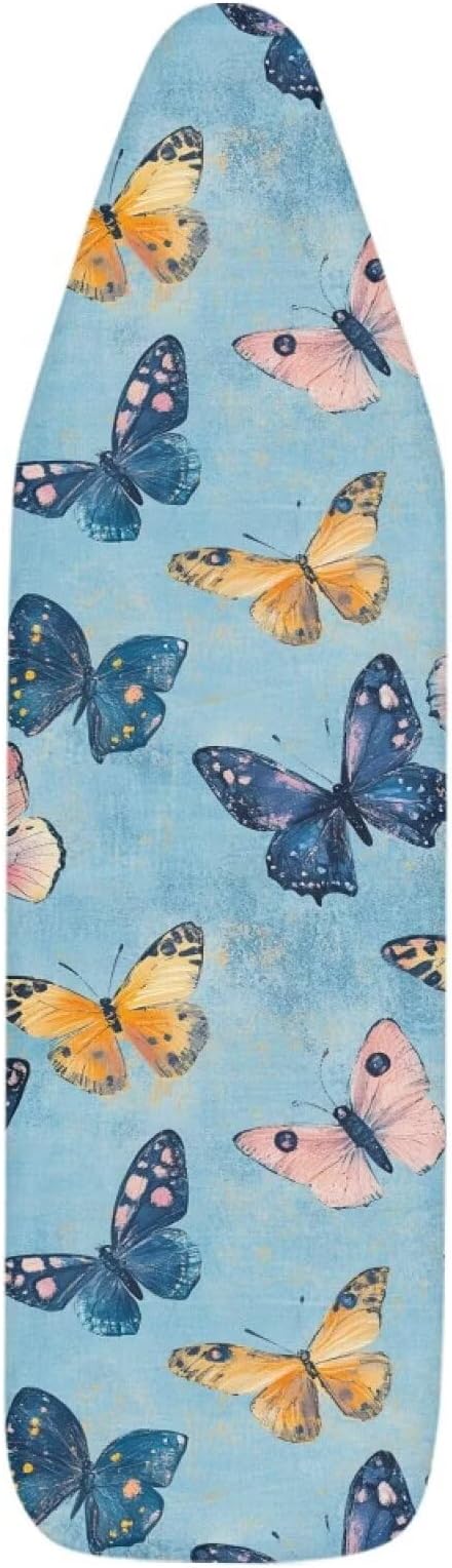 Ironing Board Cover with Butterfly Print Heavy Duty Table Top Ironing Board