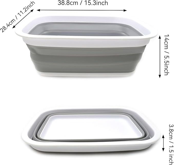 SAMMART 9.2L Collapsible Wash Basin