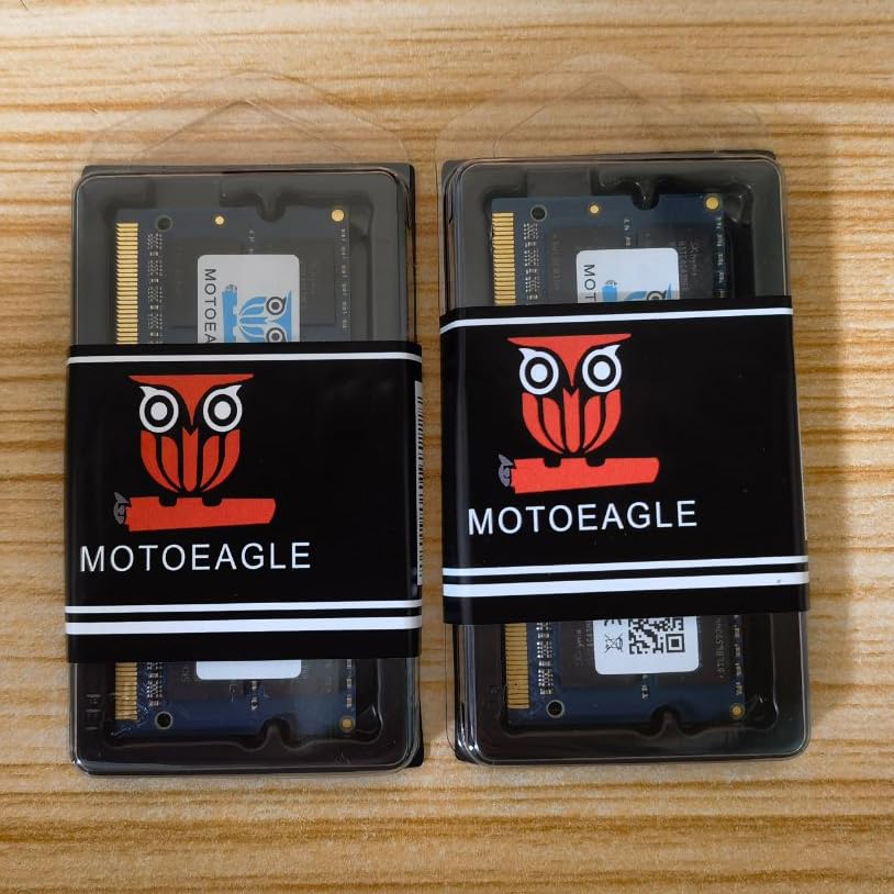 Motoeagle DDR3L-1600 SODIMM 16GB Kit (2x8GB) PC3L-12800S 8GB 2Rx8 PC3 12800S DDR3 1600MHz RAM 1.35V/1.5V CL11 204-Pin Non-ECC Unbuffered Laptop Memory