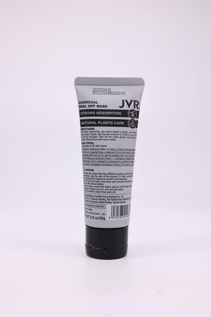 JVR Peel Off Face Mask, Blackhead Remover Mask for Men, Charcoal Peel Off Black Mask, Facial Mask Purifying and Deep Cleansing for All Skin Types 4.23 OZ