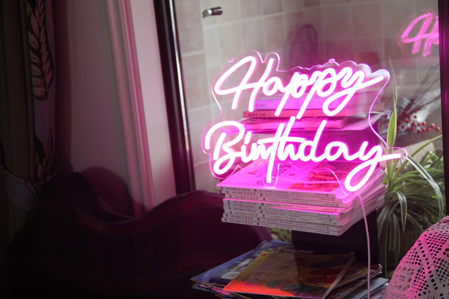 LED Neon Sign Night Light for Wall Party Décor Bedroom Room Bar Wedding Home Birthday Art Decoration Christmas with USB Chain Light modulator 5v