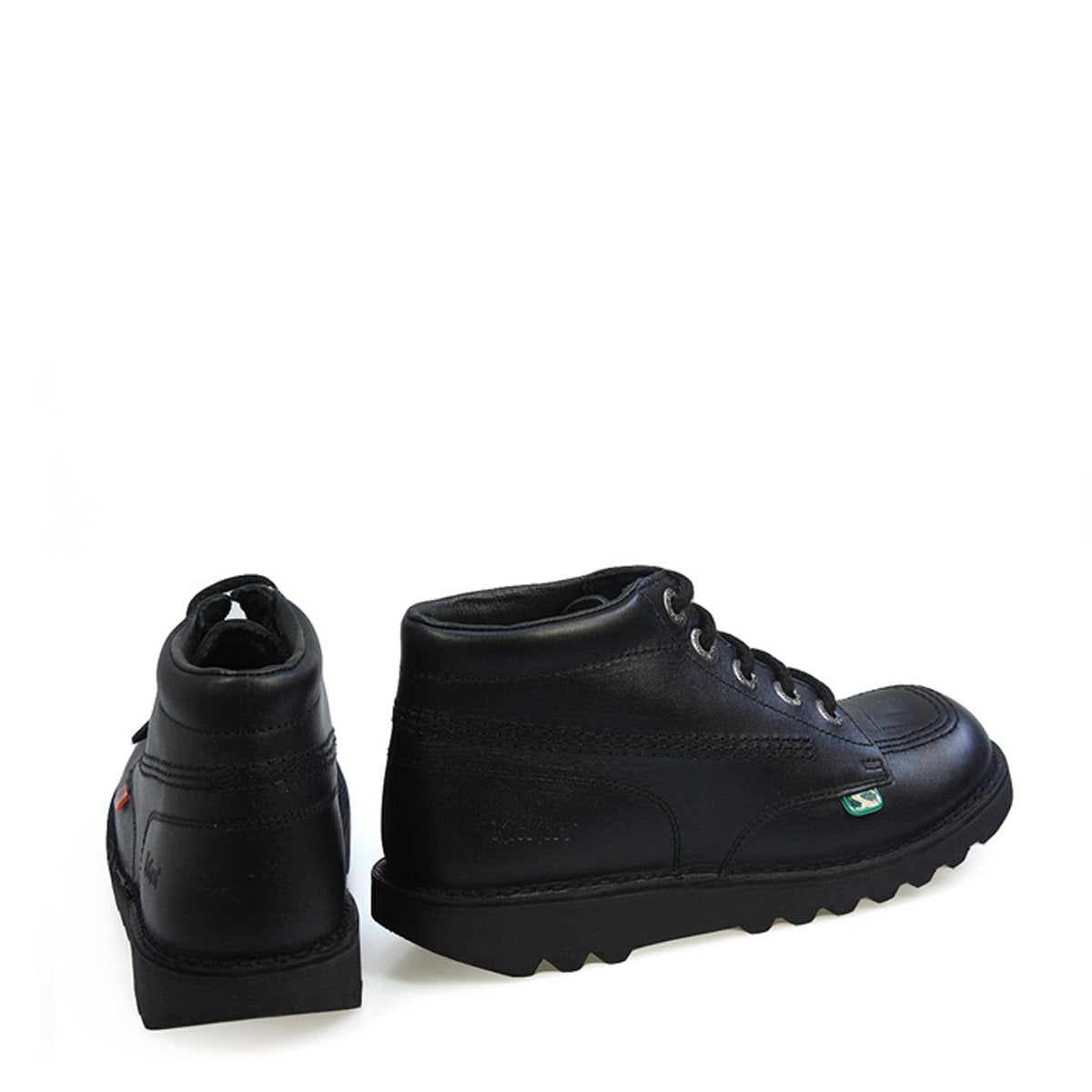 Kickers Men's Kick Hi Classic Ankle Boots | Extra Comfortable | Added Durability | Premium Quality, Black, 8 UK