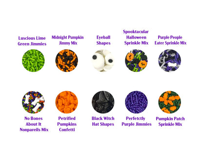 Mystic Sprinkles Sprinkle Decorating Kits (Happy Halloween)