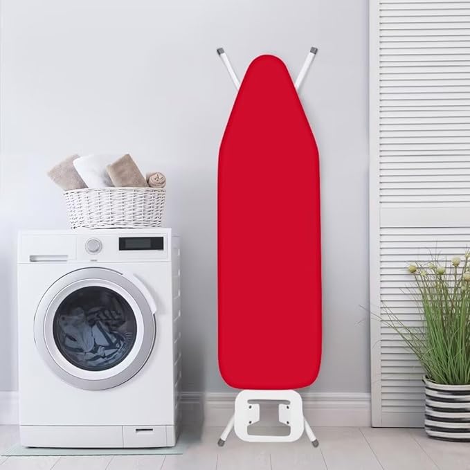 Ironing Board Cover Standard Size Heat & Stain Resistant Fabric Top Ironing Pad