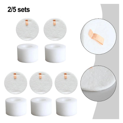 Reliable Daily Use Accessories Cleaning Household Supplies Vacuum Parts Foam Felt Filter Kits Vacuum Cleaner ZD550 Foam Accessory(2 Sets)