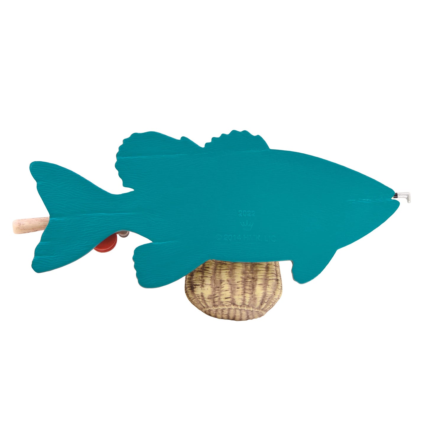 Hallmark Keepsake Plastic, Christmas Ornament 2022, Gone Fishing