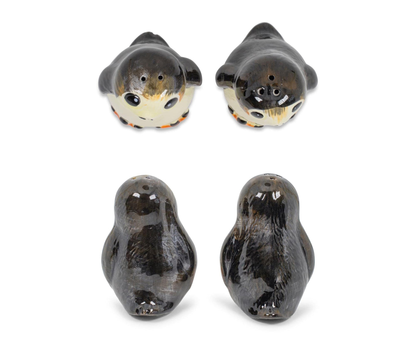 Star Wars Porgs Salt & Pepper Shaker Set | Official Star Wars Collectible Kitchenware | Ceramic Shakers Feature 2 Adorable Porgs