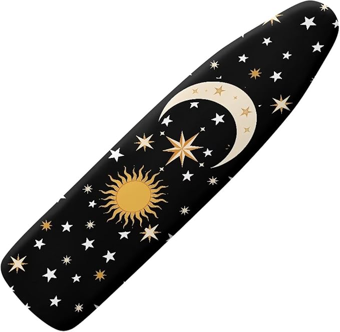 Moon Ironing Board Cover and Pad Stretch 15 x 54 Thick Padding