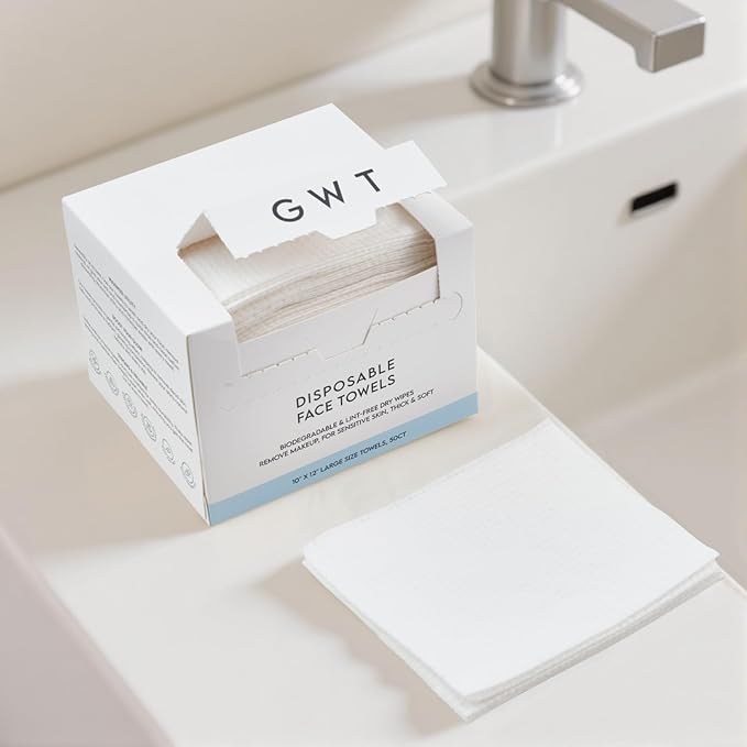 GWT Disposable Face Towels, Thicken Facial Towels