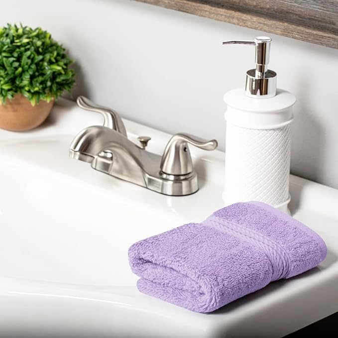 Superior Solid Egyptian Cotton Face Towel Set