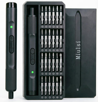 Mini Electric Screwdriver Set, 26-in-1 Rechargeable Electric Precision Screwdriver, Electronics Screwdriver Set for PC, Phone, Laptop, Camera & Electronics Repair