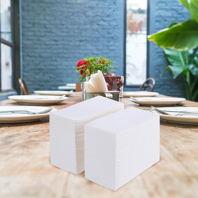 200 Pack Disposable Guest Towels Soft and Absorbent Linen Feel Paper Hand