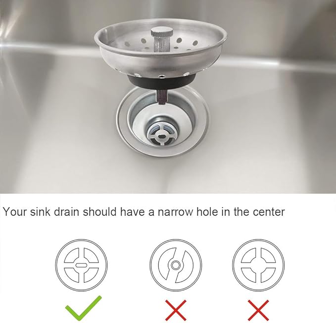 Kitchen Sink Basket Strainer Stopper, Replacement