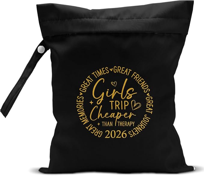 Girls Trip Gifts Wet Dry Bag, Beach Bag Wet Bag Favors,