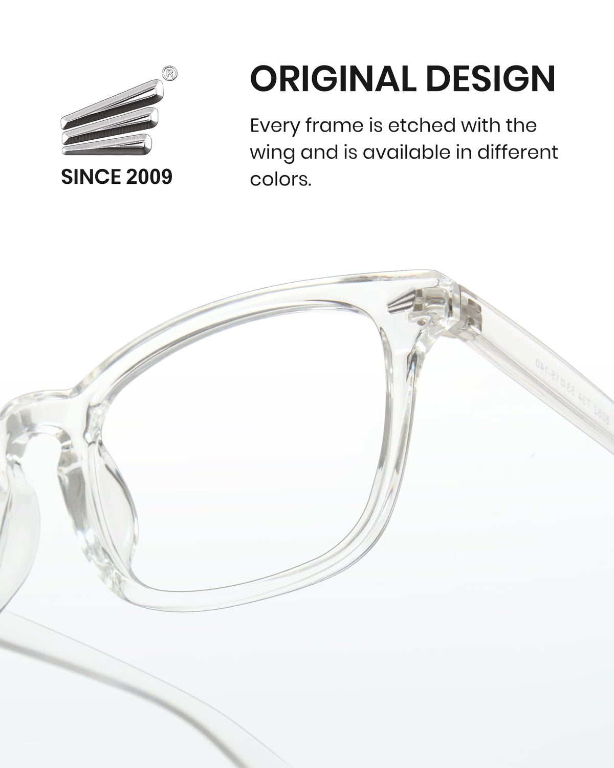 Cyxus Clear Blue Light Glasses for Women Men Reduce Eye Strain UV Blocking for Computer Screen