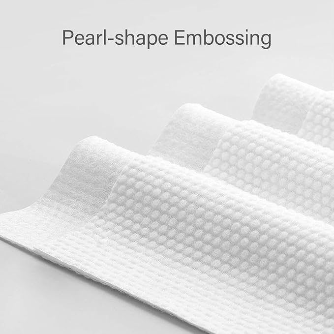 Unifree Facial Towel l Disposable Dry Wipes l 4 -pack Value Pack, Comfort