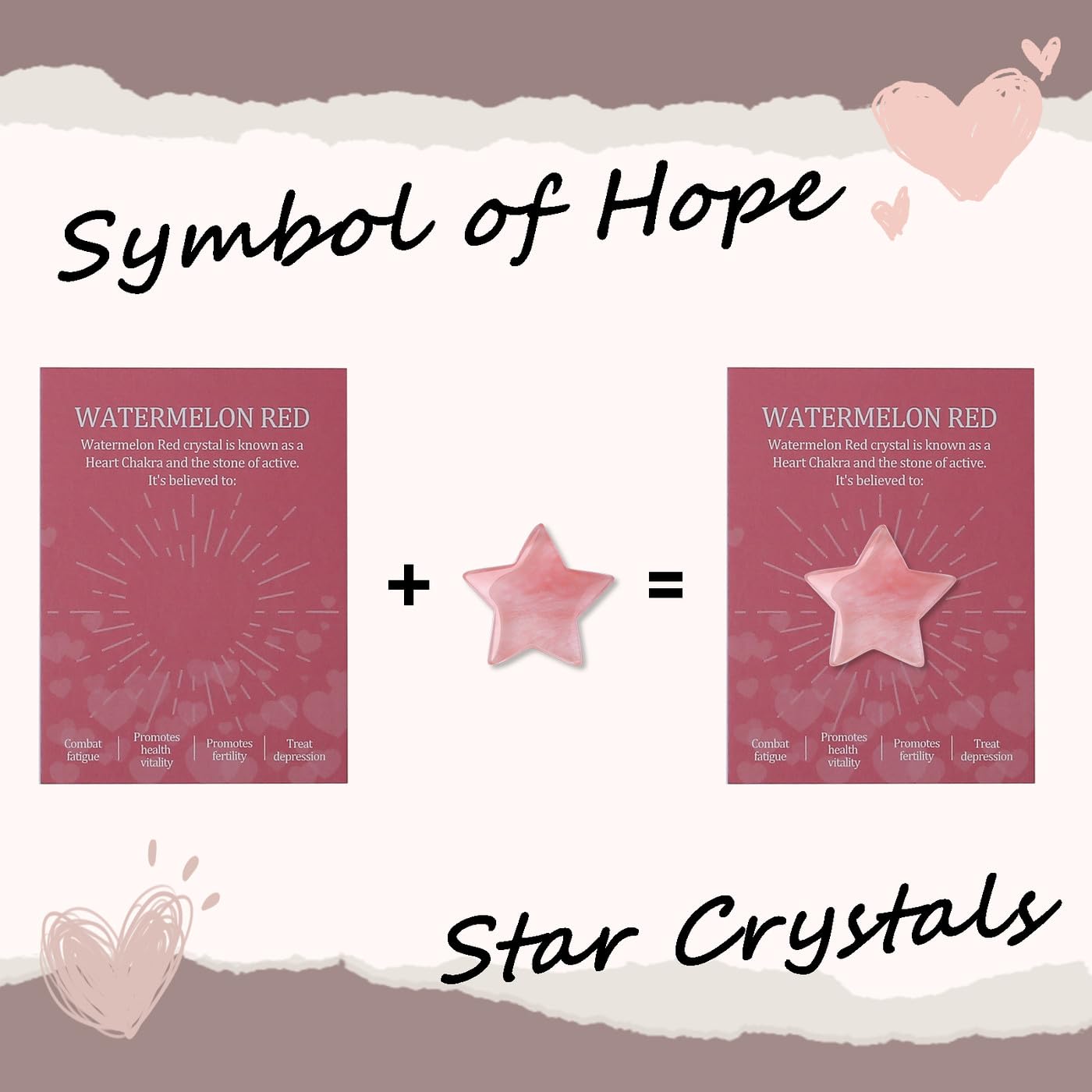 DUQGUHO Star Crystals and Healing Stones 1 inch Star Crystal Ornaments Set Energy Balancing Gemstones Meditation Polished Stone Christmas Ornaments Crystal Gifts for Women 12PCS