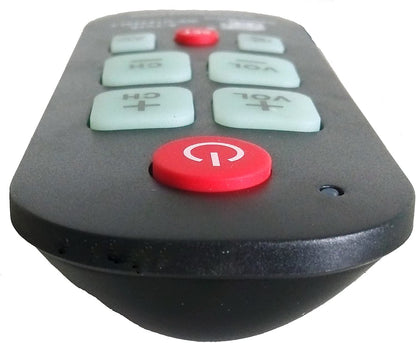 AMAZSHOP247 A-TV10 Large Button Universal Waterproof Remote Control Vizio LG Sharp