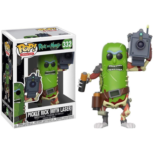 Funko Pop! Animation: R&M - Pickle Rick With Laser - Rick & Morty - Collectable Vinyl Figure - Gift Idea - Official Merchandise - Toys for Kids & Adults - TV Fans - Model Figure for Collectors