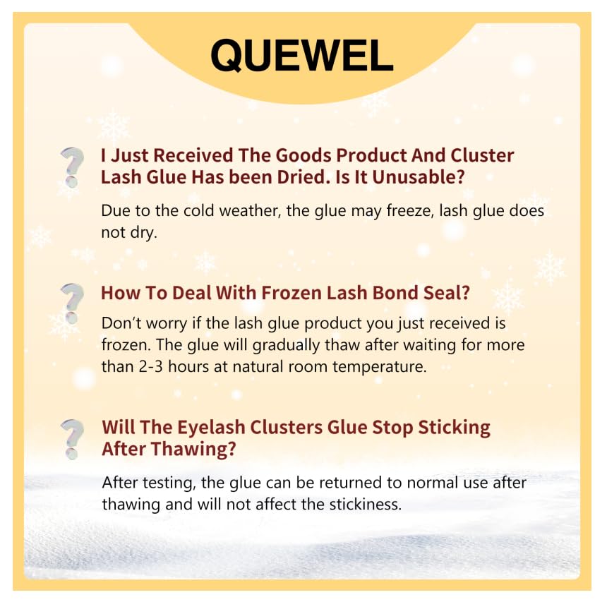Individual-Lashes 144 Cluster-Lashes QUEWEL DIY Eyelash-Extensions-Kit, Clusters Eyelash Applicator, Cluster Lashes Bond and Seal Super Hold, Clusters Lash Glue Remover Easy to Remove(QU-RR-DH-01)